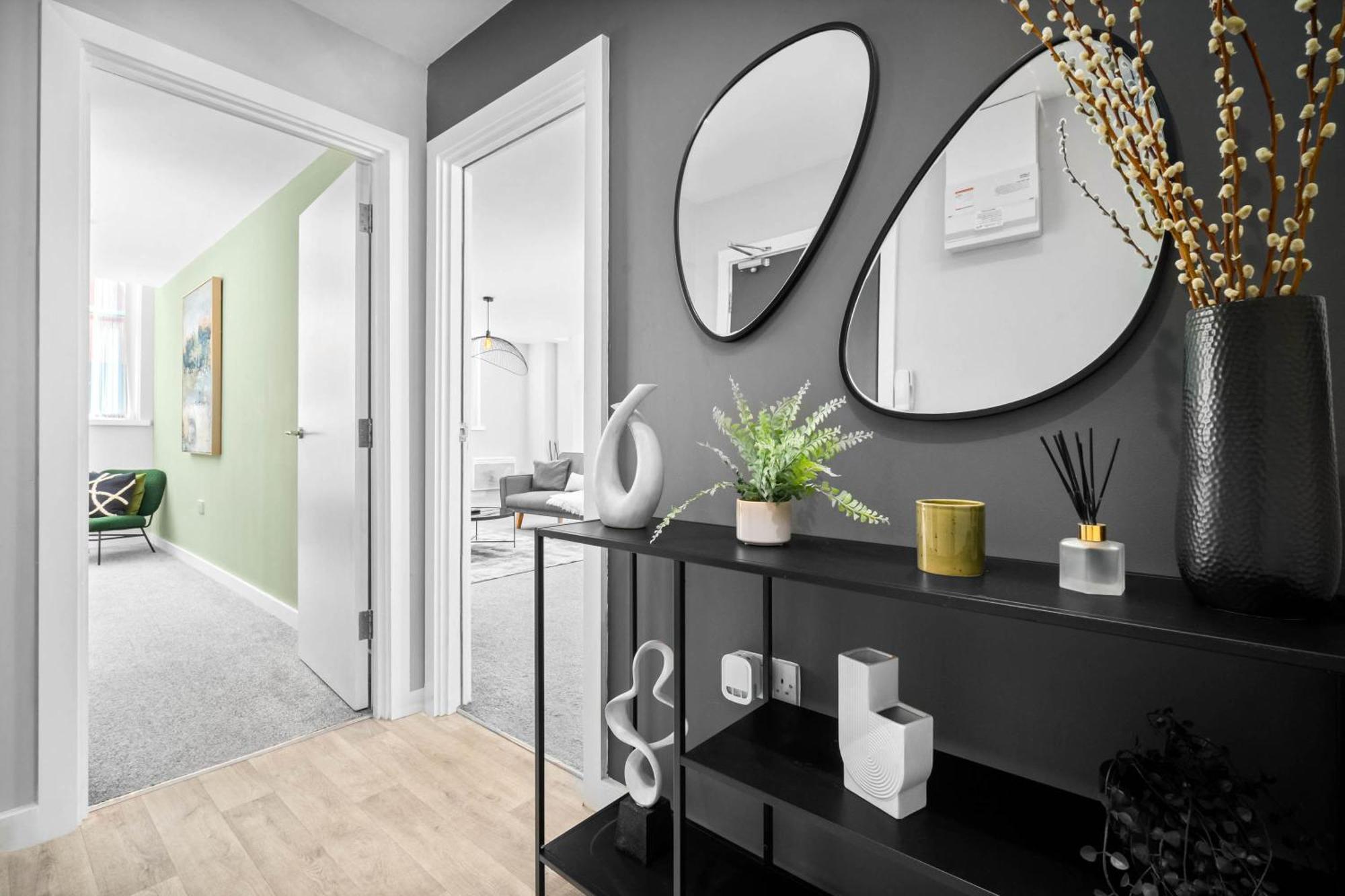 Luxury Apartment - Secure Parking - Gated Development - Near Jq & Birmingham City Centre 6Sh Esterno foto